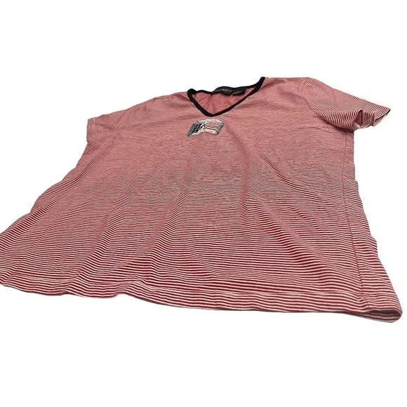 Requirements red, white and blue short sleeved t-shirt, size Large. - Picture 1 of 5